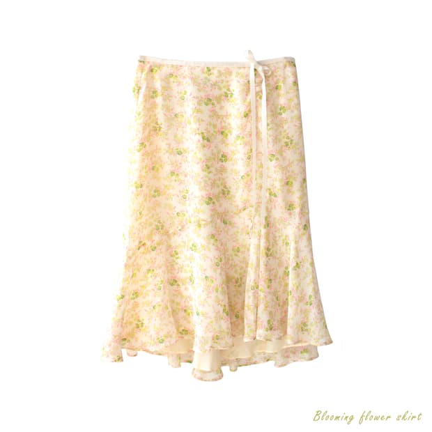 블루밍 플라워 스커트➿🌷
