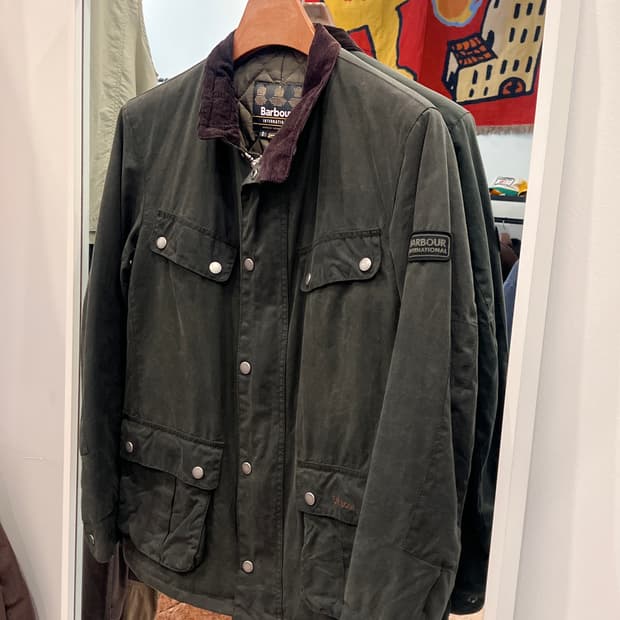 Barbour 바버 인터네셔널 듀크 왁스 자켓