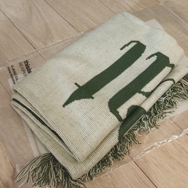 디네댓 머플러 그린 (목도리)