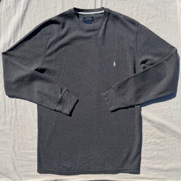 폴로 랄프로렌 와플 긴팔 티셔츠 긴팔티