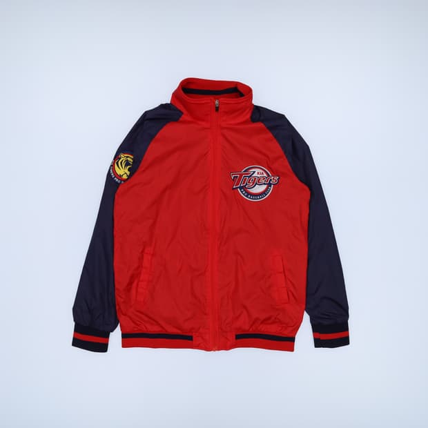 [100] 기아 타이거즈 올드 바시티 춘추 바람막이 점퍼 자켓 N6981