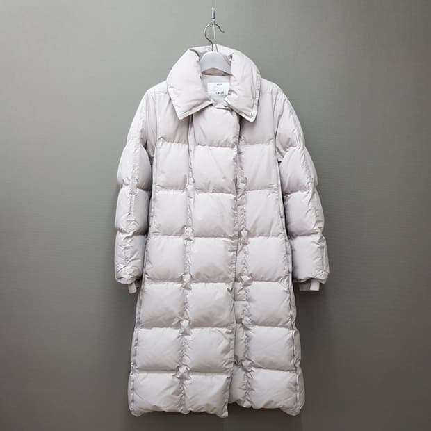 오브제 OBZEE 2021 롱 구스 다운 코트 82-94-160사이즈