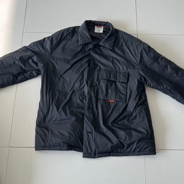 호텔990 X 뉴발란스 오버셔츠 패딩자켓