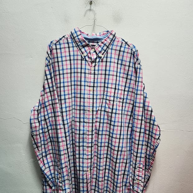 (빅사이즈) CHAPS 챕스 랄프로렌 체크셔츠