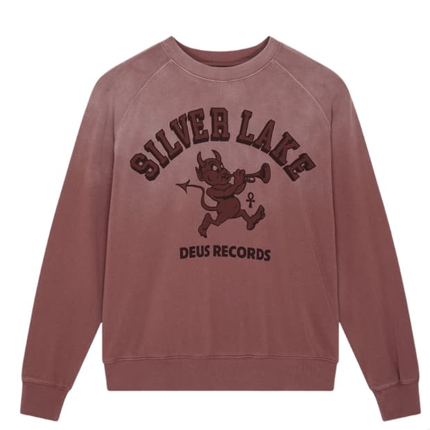 (새상품) 데우스 엑스 마키나 가먼트다잉 데빌 맨투맨 스웻셔츠