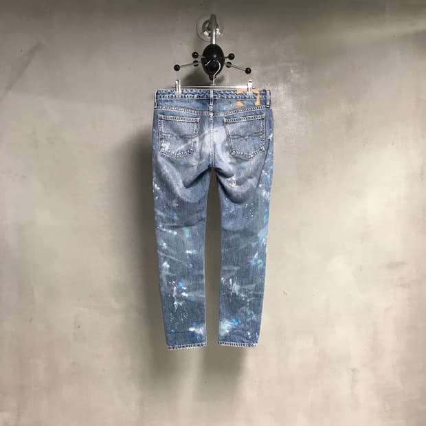 폴로 랄프로렌 페인팅 데님 팬츠 28