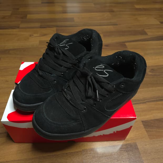 [280]ES ACCELOG 보드화 블랙 es보드화