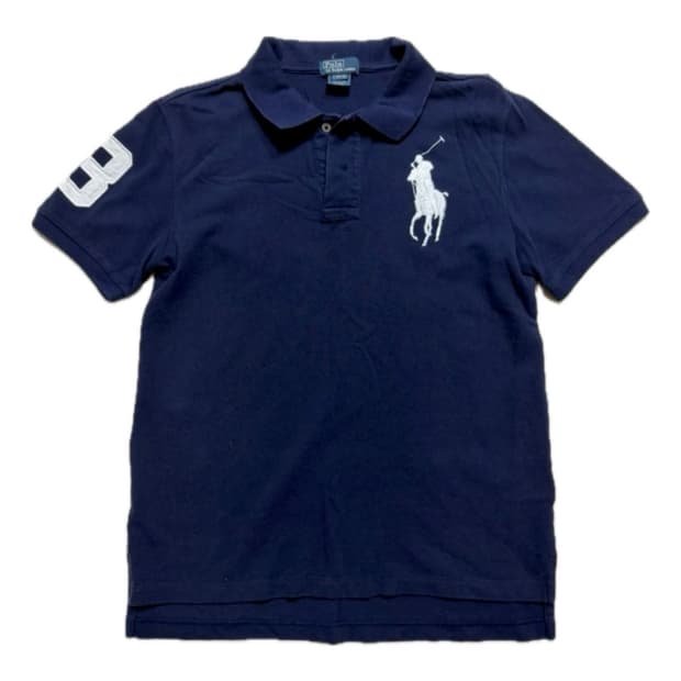 폴로 랄프로렌 빅포니 반팔 카라티 네이비