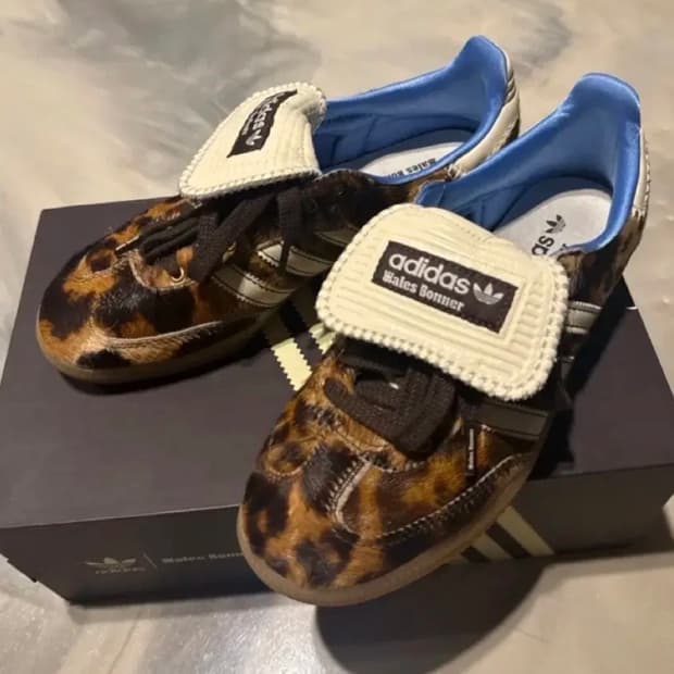 아디다스 x 웨일즈보너 포니 레오 삼바 다크브라운 255