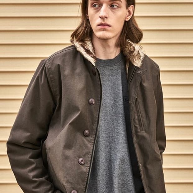 디미트리블랙 N-1 덱자켓 3사이즈 (100~105) 아메카지 밀리터리