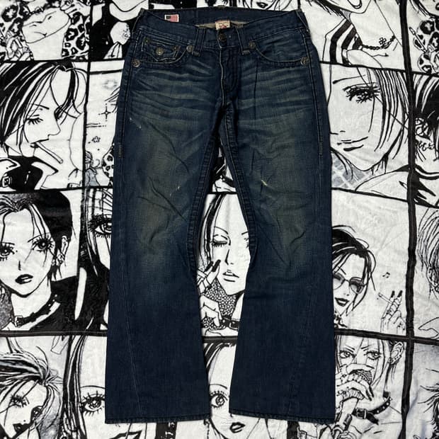 트루릴리젼 트루진 조이 JOEY 부츠컷 데님팬츠