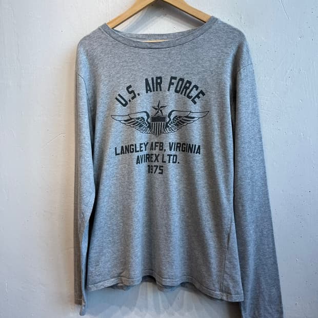 아비렉스 US AIR FORCE 롱슬리브 XL