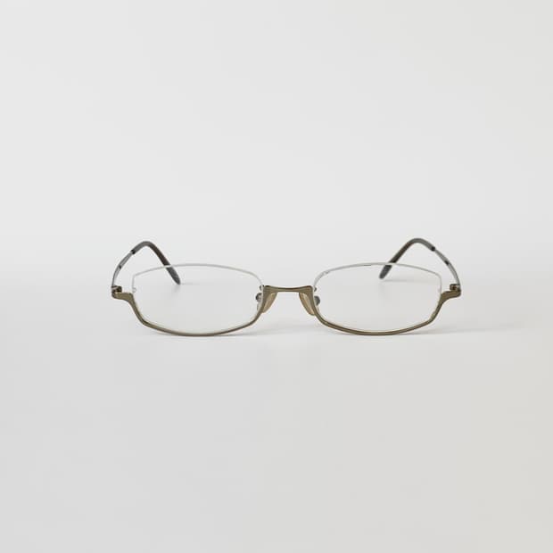 [픽키-579] 언더림 다크 골드 안경테