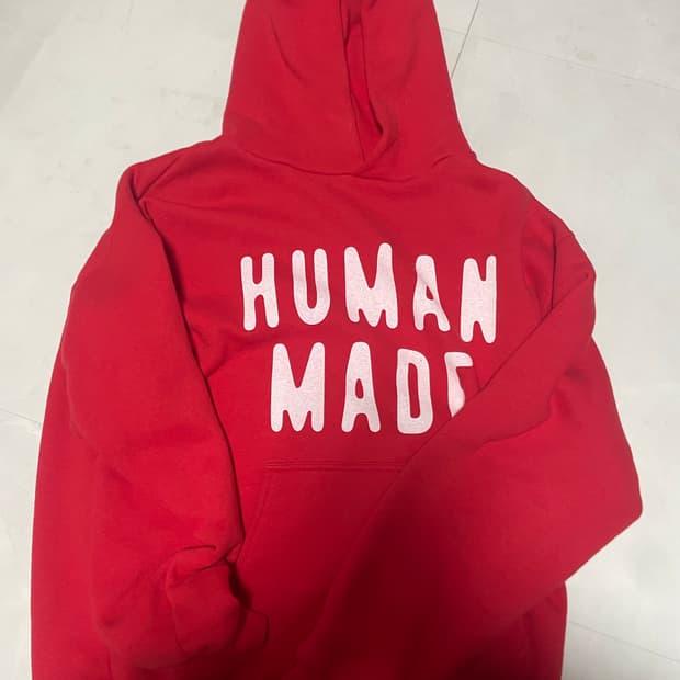 휴먼메이드 후드티m