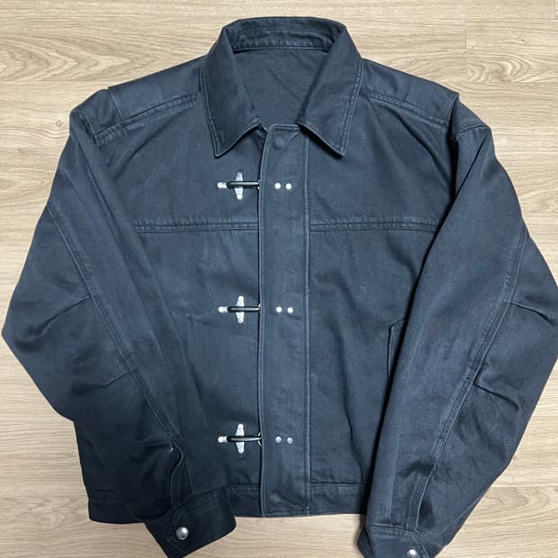 쿠어 파이어맨 크롭 보머 자켓