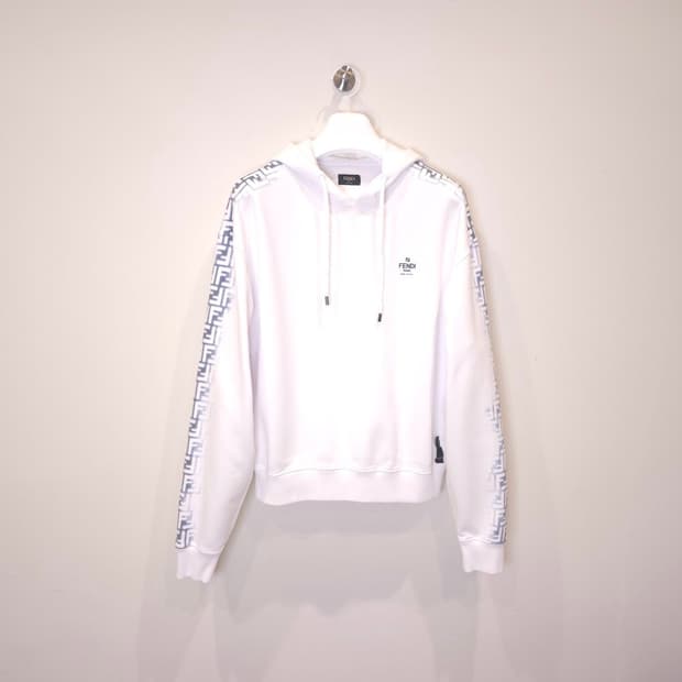 [중고/정품] 펜디 FF 코튼 후드티 M