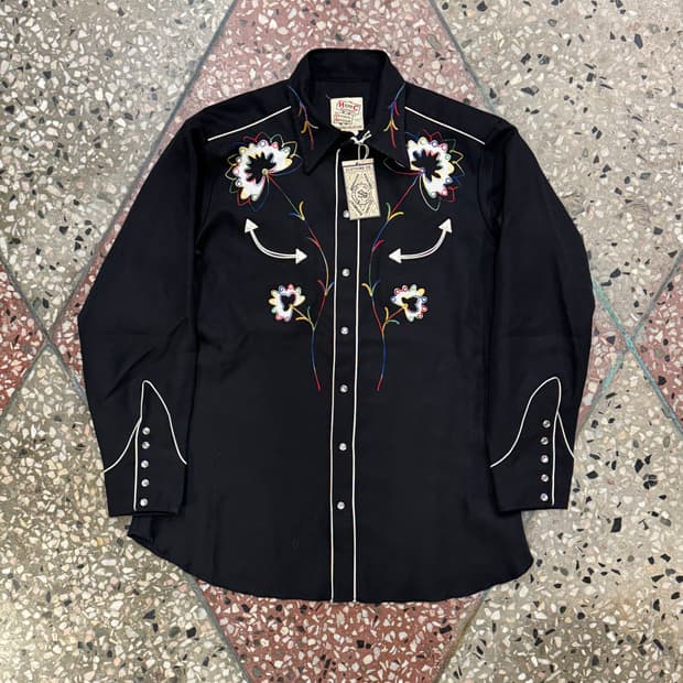 70s HBarC 웨스턴 셔츠 (42)