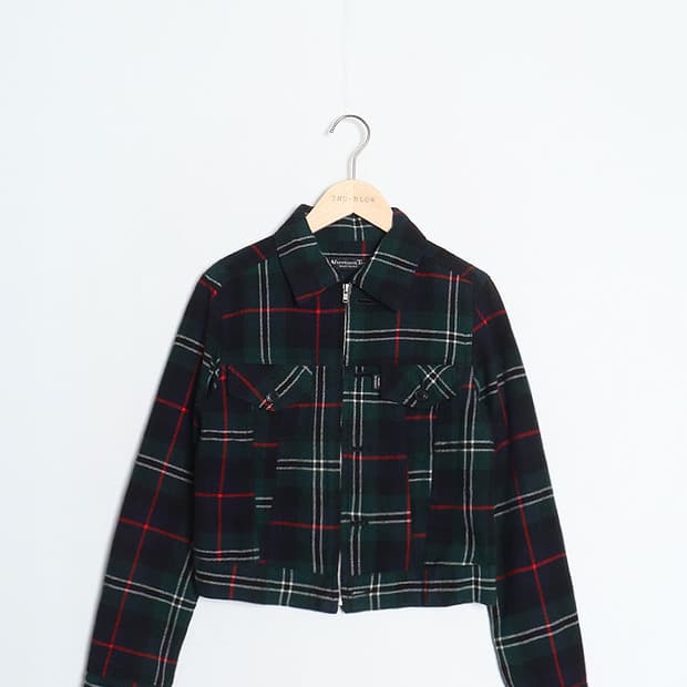 Afternoon Tea Check Wool Jacket