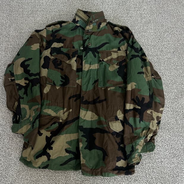 미군 오리지날 우드랜드 M65 필드자켓 S-L