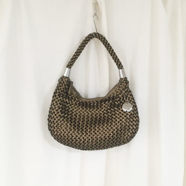 요지 야마모토 Ysaccs 위빙 숄더백