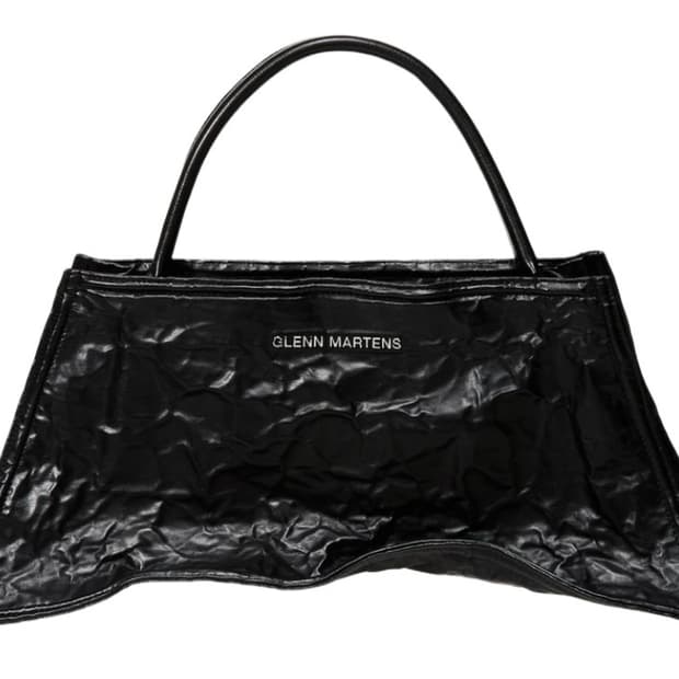 에이치엔엠 x 글렌 마틴스 숄더백 블랙