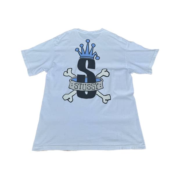 Mid 00s 스투시 Crown band logo 티셔츠