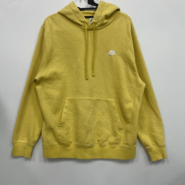 나이키 옐로우 후드티 