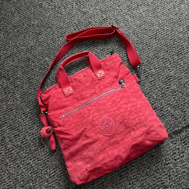 키플링 Y2K 키링 나일론 크로스백 3194