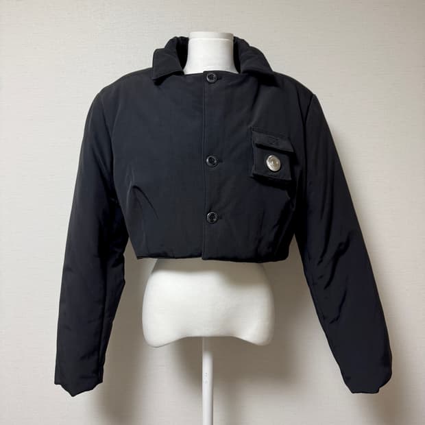 배드블러드) 크롭 패딩 자켓 (새상품)