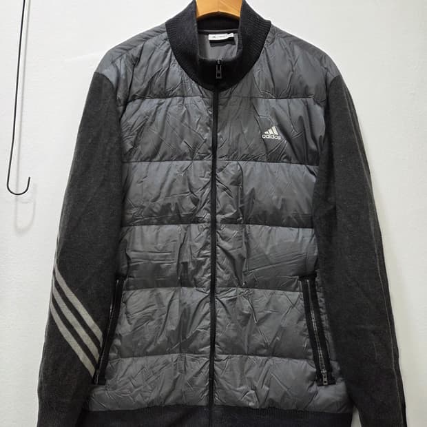 아디다스 덕다운 집업 110 남자 패딩 골프집업