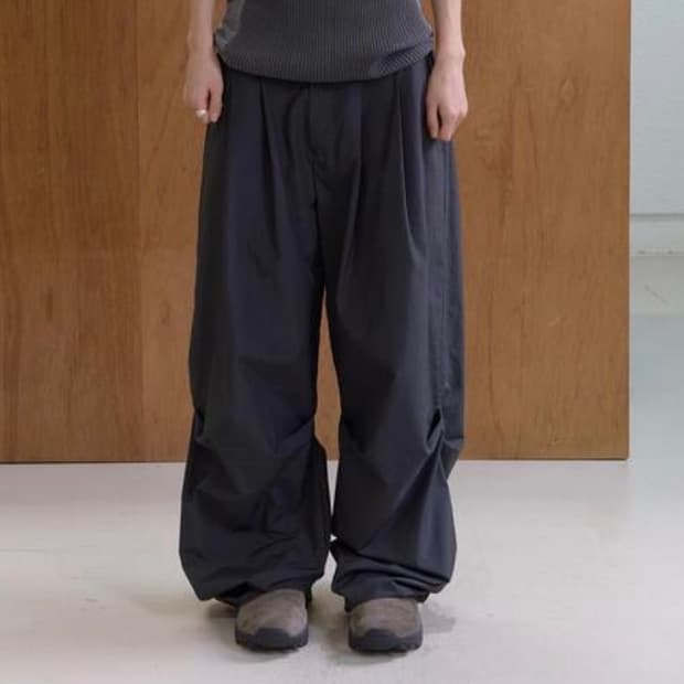 하이파이펑크 (001)Vision Pants_Charcoal 나일론팬츠