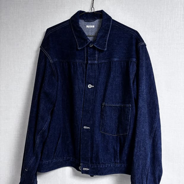 24AW 코모리 데님자켓 네이비 4사이즈
