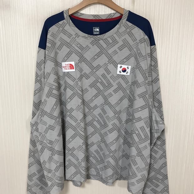 노스페이스 팀코리아 리우올림픽국대 빅사이즈 티셔츠 8XL(140)