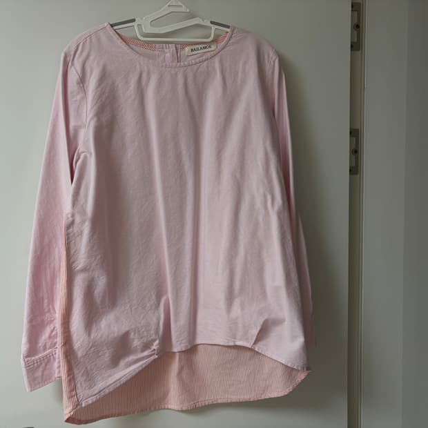 빈티지 핑크 상의