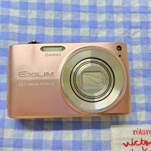 카시오 엑슬림z400 핑크(로즈골드)