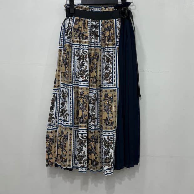 올리브데올리브 플리츠 스커트 M