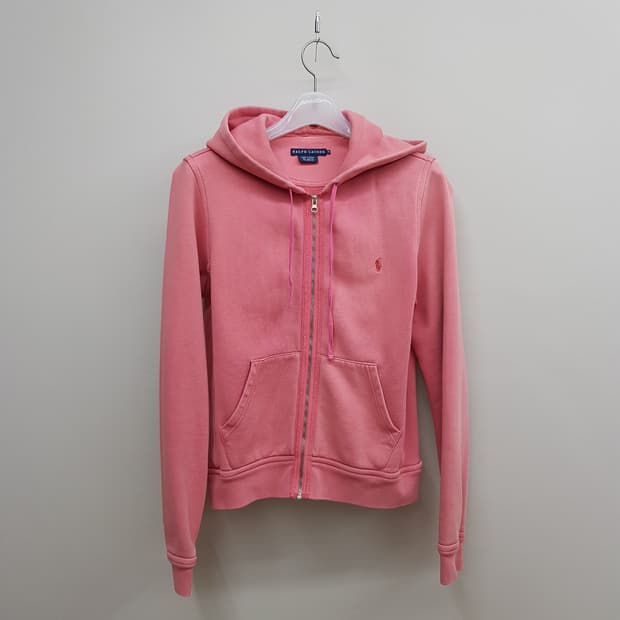 폴로 랄프로렌 코튼 블렌드 집업 후드 M사이즈