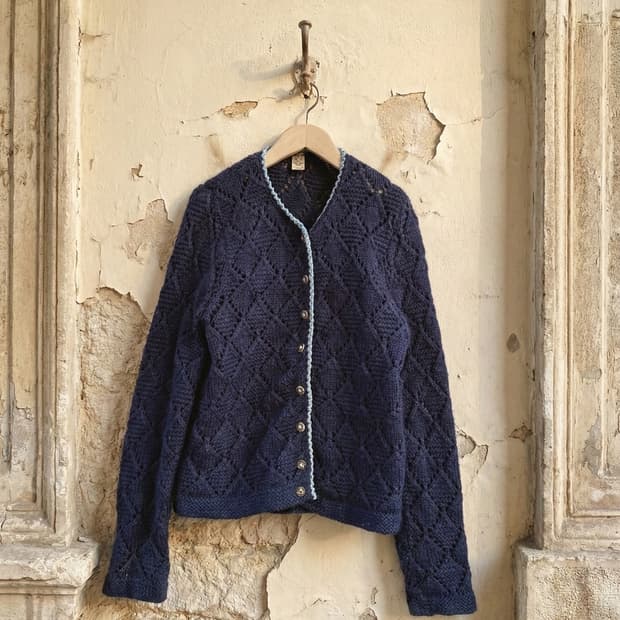 유로피안 오스트리아 순모가디건