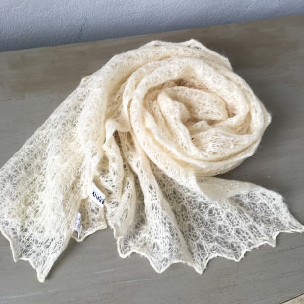  crochet knit muffler