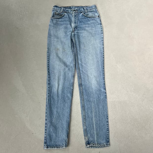 usa 리바이스 506 오렌지탭 데님팬츠 s08988