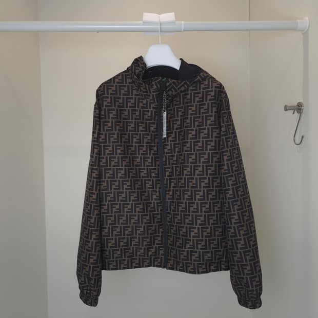 [중고/정품] 펜디 리버시블 나일론 바람막이 자켓