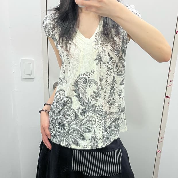 오리엔탈 일본빈티지 반팔 티셔츠