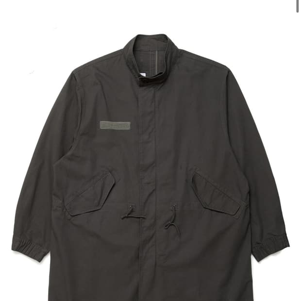 [3] 해칭룸 모즈파카 워시드 머드브라운