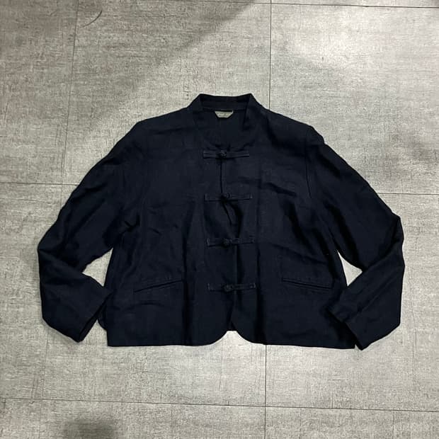 일본빈티지 Peepout 하구미모리걸 할메카지 차이나버튼 더플자켓