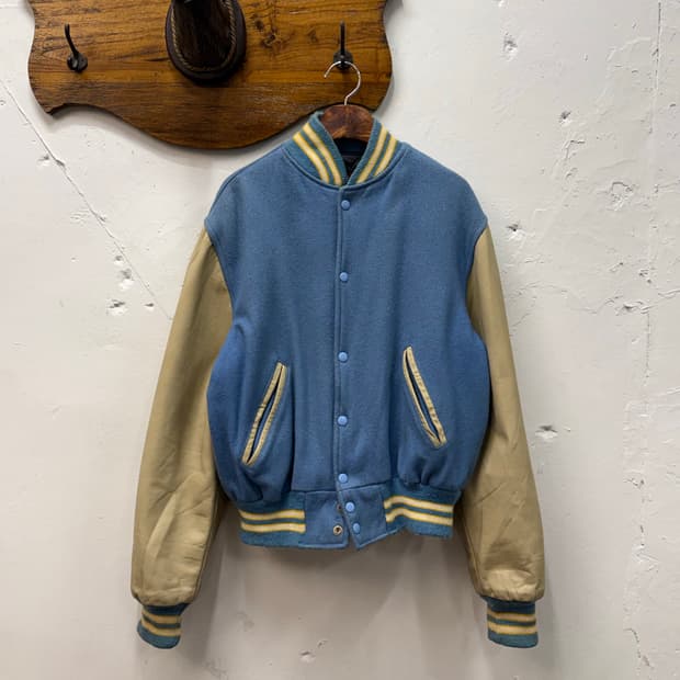 M) 90s USA HATCHERS Varsity Jacket