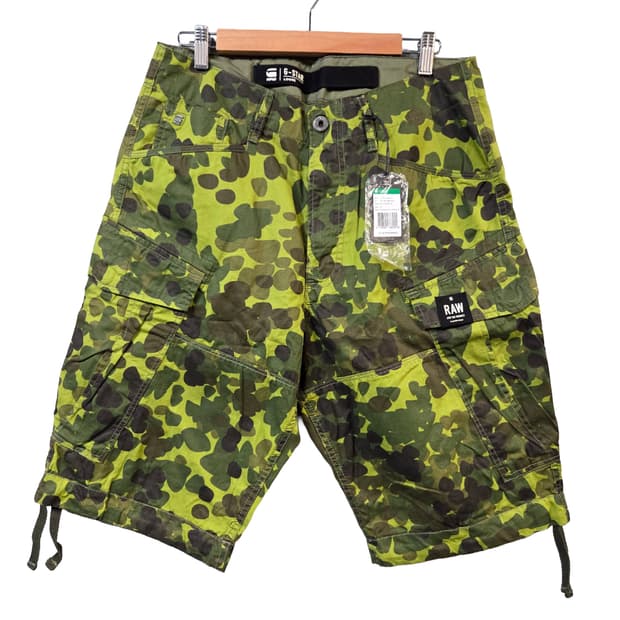G-STAR RAW 카모 반바지 카고포켓(W32)