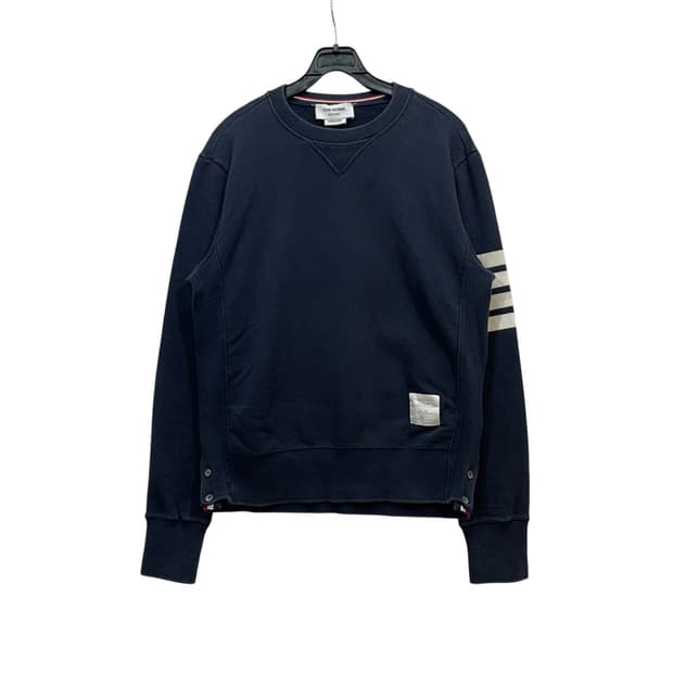 Thom Browne Navy Classic Crew