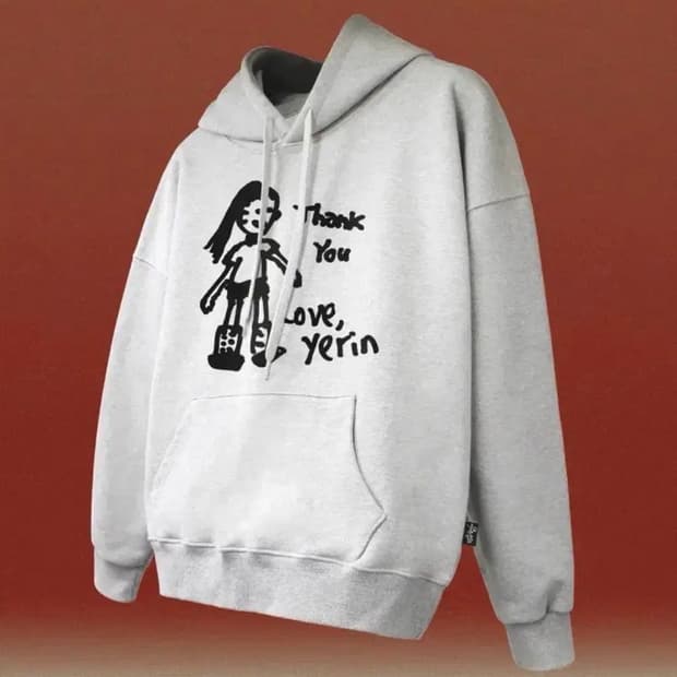 [새상품] 백예린 후드티 정가양도