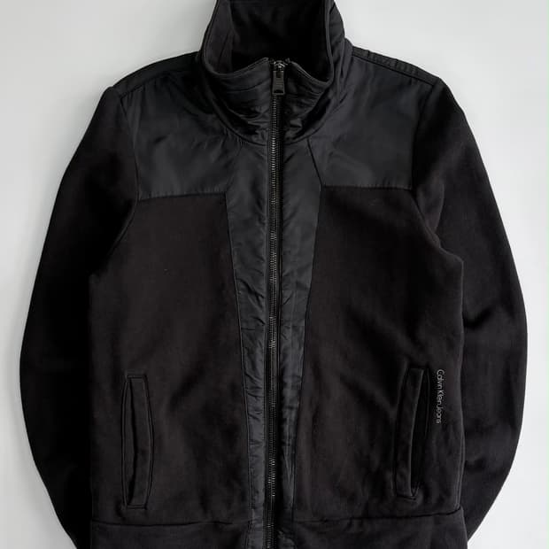 [M] 캘빈클라인 진스 나일론 패치 코튼 자켓 져지