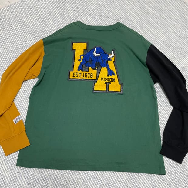 VISION STREET WEAR 멀티배색 티셔츠